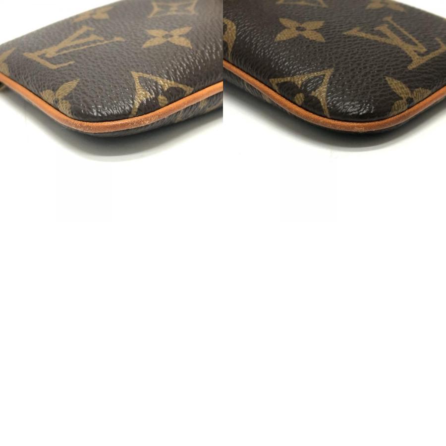 LOUIS VUITTON ルイヴィトン M66546 エテュイ テレフォンヌMM 携帯ケース  ブラウン レディース【中古】 | LOUIS VUITTON | 09