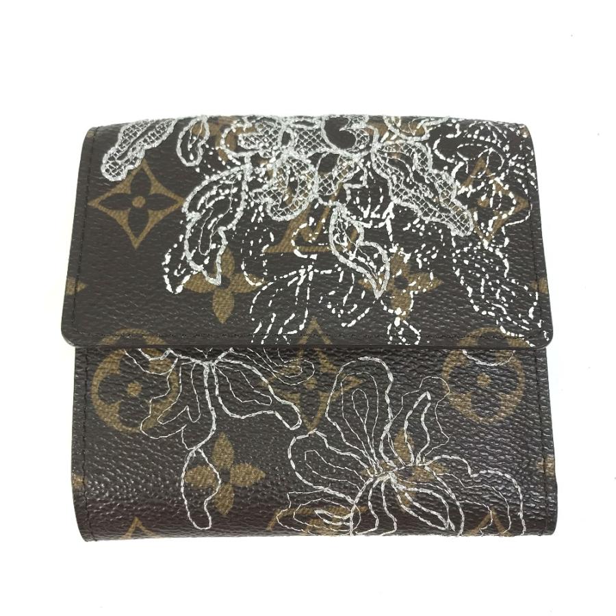 LOUIS VUITTON ルイヴィトン M95396 ダンティエル ポルトフォイユ エリーズ 三つ折り モノグラム 3つ折り財布 ブラウン レディース【中古】 | LOUIS VUITTON | 01