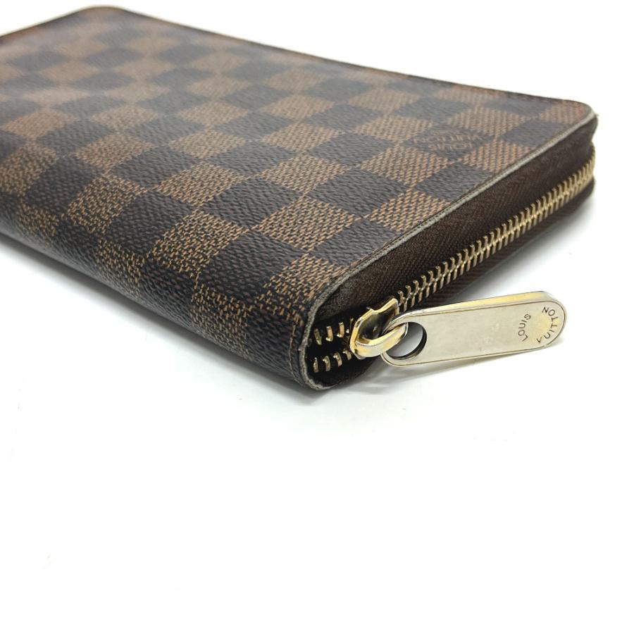 LOUIS VUITTON ルイヴィトン N60003 ジッピーオーガナイザー ラウンド 長財布  長財布 エベヌ ブラウン レディース【中古】 | LOUIS VUITTON | 03
