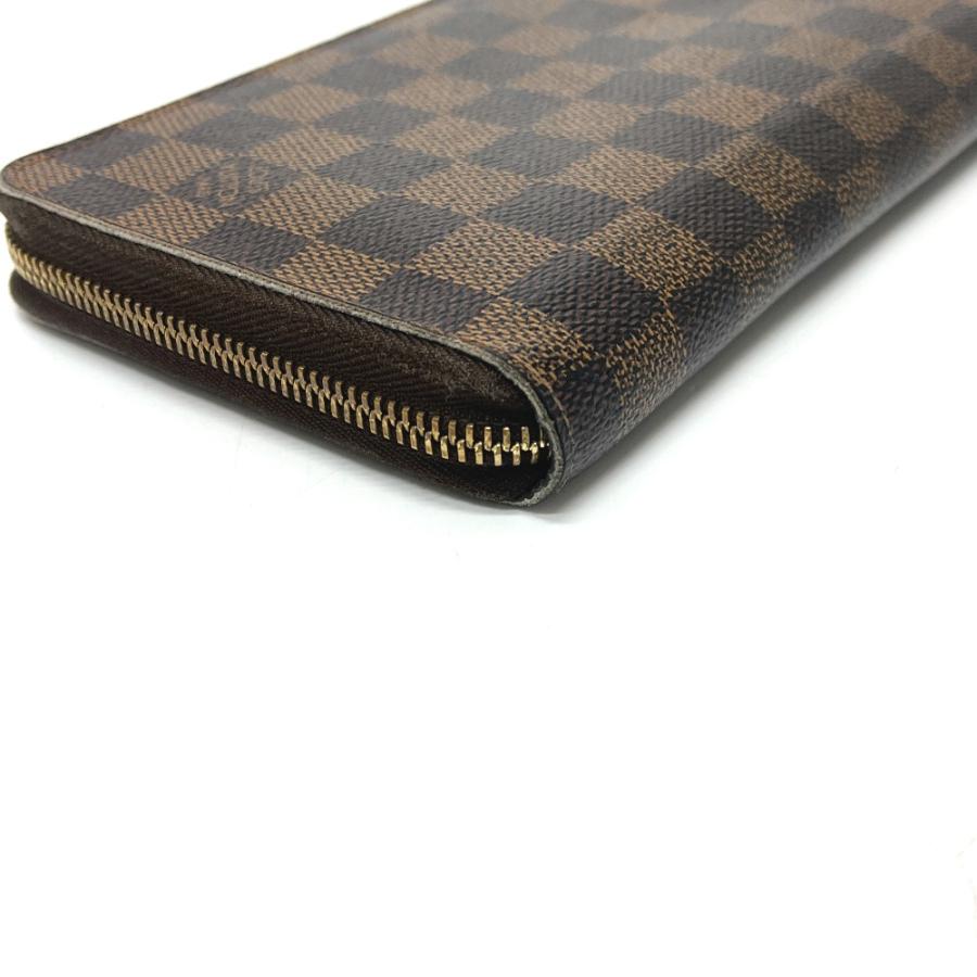 LOUIS VUITTON ルイヴィトン N60003 ジッピーオーガナイザー ラウンド 長財布  長財布 エベヌ ブラウン レディース【中古】 | LOUIS VUITTON | 04