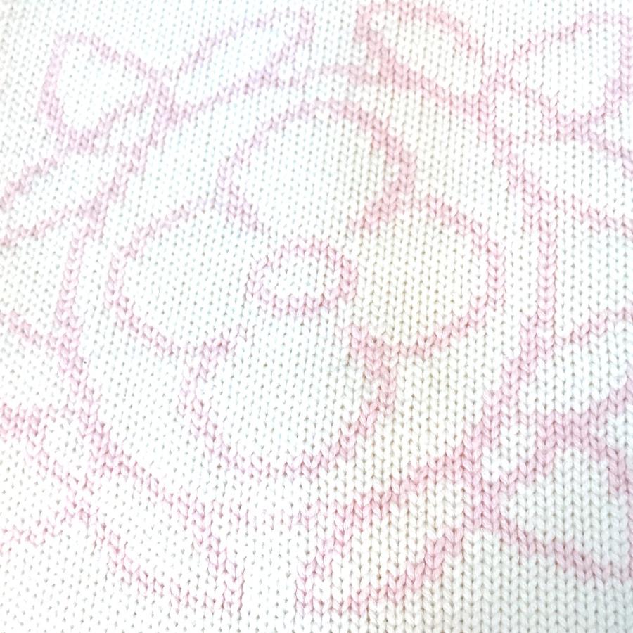 LOUIS VUITTON ルイヴィトン M70819 エシャルプ モーニング マフラー フリンジ マフラー ピンク レディース【中古】 | LOUIS VUITTON | 06