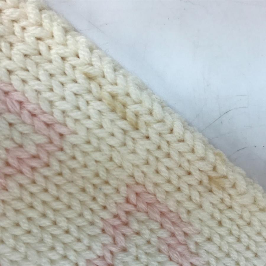 LOUIS VUITTON ルイヴィトン M70819 エシャルプ モーニング マフラー フリンジ マフラー ピンク レディース【中古】 | LOUIS VUITTON | 08