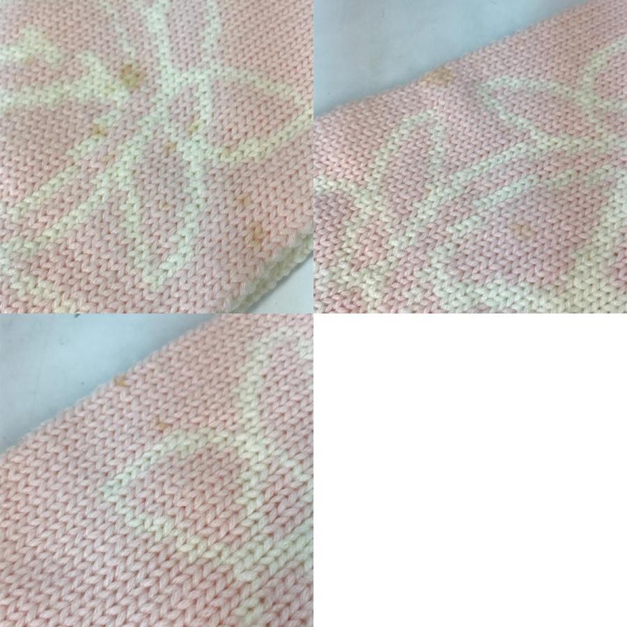 LOUIS VUITTON ルイヴィトン M70819 エシャルプ モーニング マフラー フリンジ マフラー ピンク レディース【中古】 | LOUIS VUITTON | 09