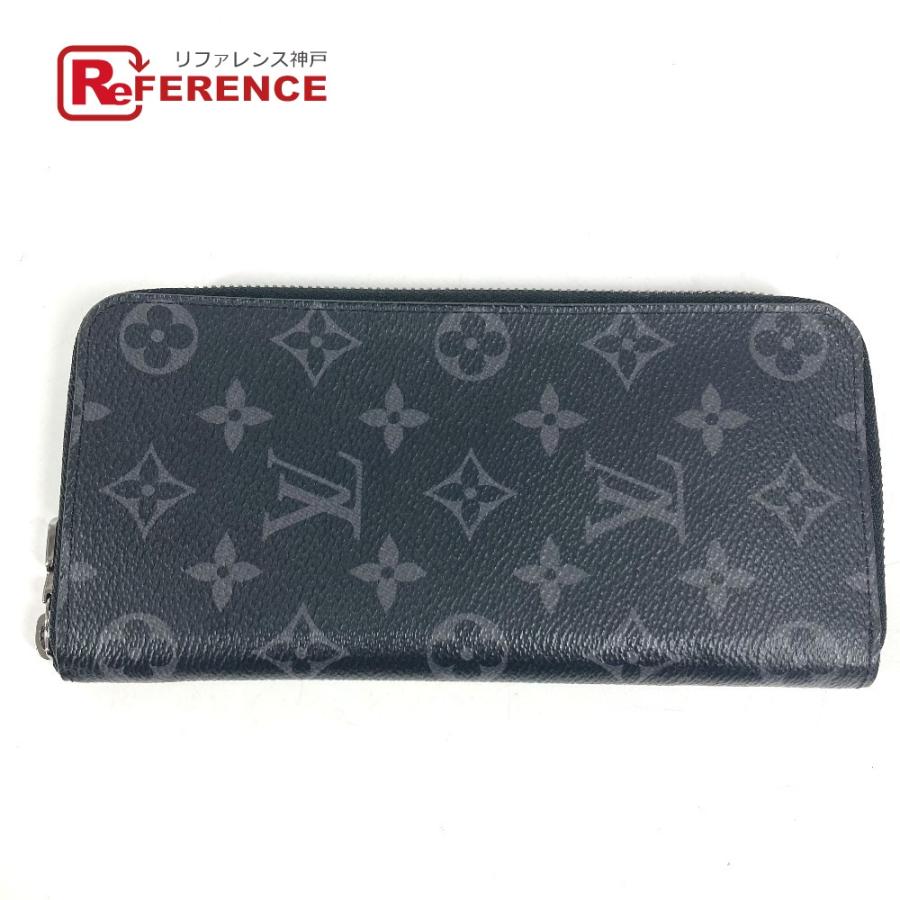 LOUIS VUITTON ルイヴィトン  M62295 ジッピーウォレット・ヴェルティカル ラウンドファスナー モノグラムエクリプス 長財布 【中古】 | LOUIS VUITTON