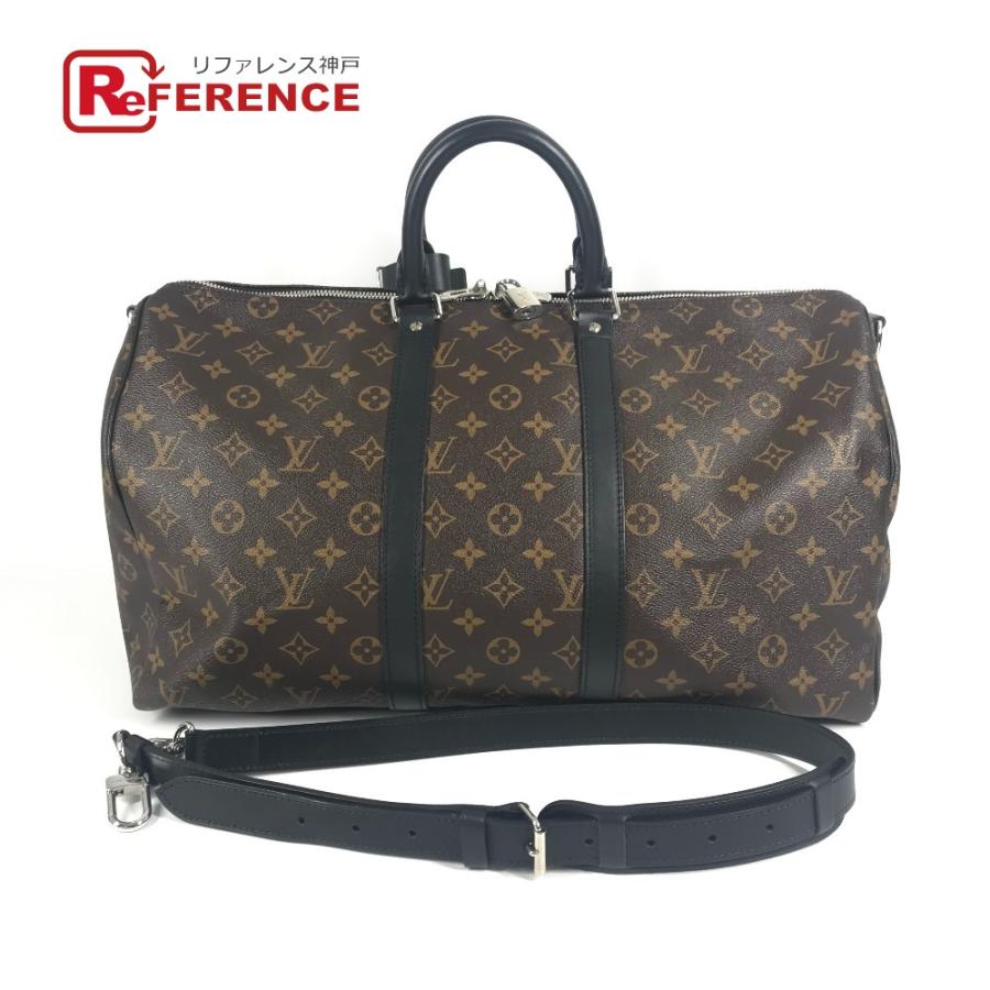 LOUIS VUITTON ルイヴィトン M56711 キーポルバンドリエール45  ショルダーバッグ 旅行バッグ モノグラムマカサー ボストンバッグ【中古】 | LOUIS VUITTON