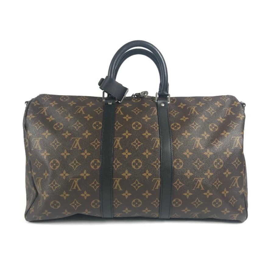 LOUIS VUITTON ルイヴィトン M56711 キーポルバンドリエール45  ショルダーバッグ 旅行バッグ モノグラムマカサー ボストンバッグ【中古】 | LOUIS VUITTON | 01