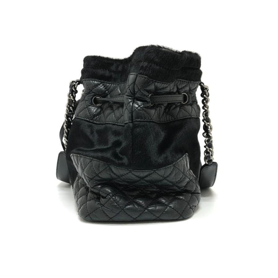 CHANEL シャネル チェーン マトラッセ ステッチ トートバッグ ブラック レディース【中古】 | CHANEL | 02