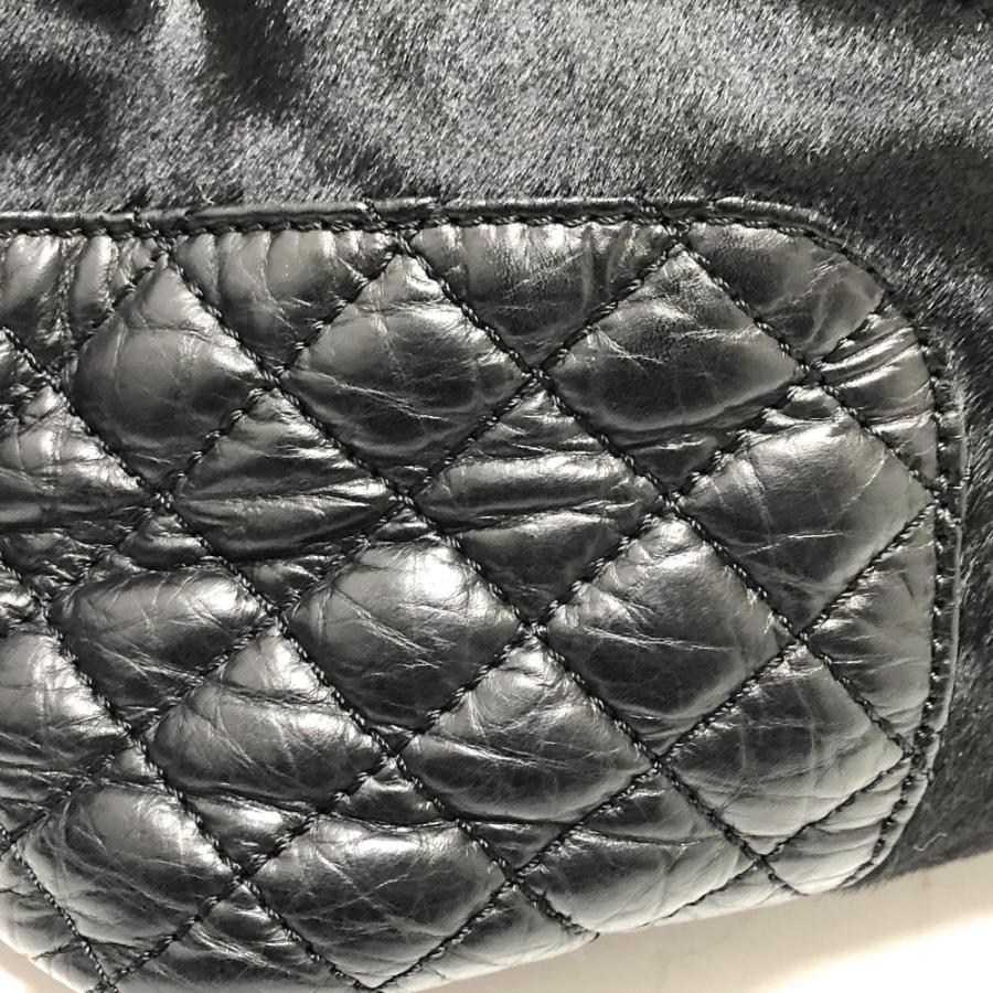 CHANEL シャネル チェーン マトラッセ ステッチ トートバッグ ブラック レディース【中古】 | CHANEL | 08