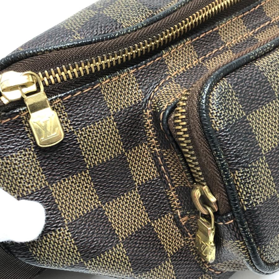LOUIS VUITTON ルイヴィトン N51172 バムバッグ・メルヴィール ダミエライン ウエストバッグ エベヌ ブラウン メンズ【中古】 | LOUIS VUITTON | 07