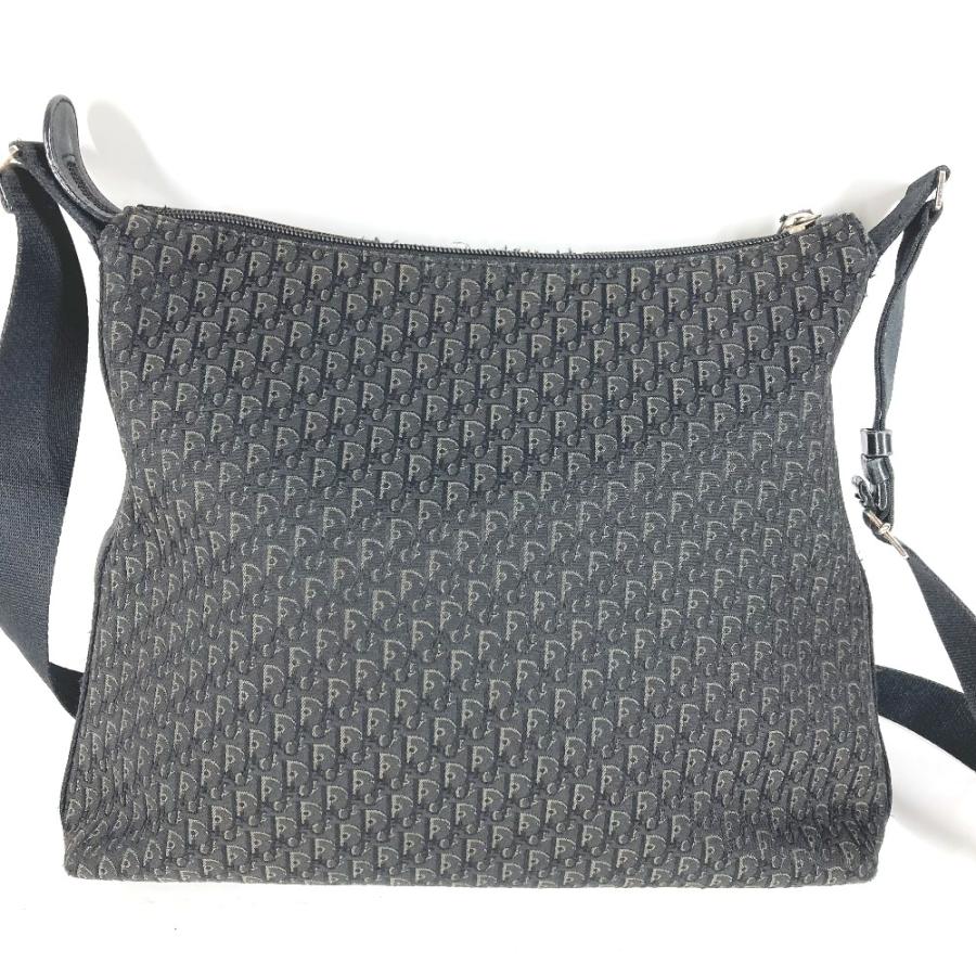 Dior ディオール トロッター ロゴ カバン 斜め掛け ショルダーバッグ ブラック レディース【中古】 |  | 01