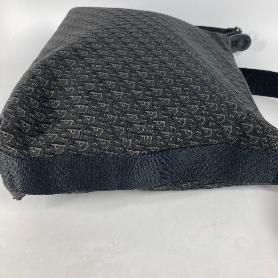 Dior ディオール トロッター ロゴ カバン 斜め掛け ショルダーバッグ ブラック レディース【中古】 |  | 04