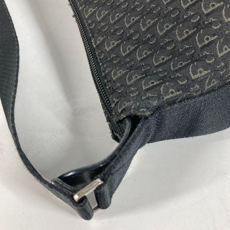Dior ディオール トロッター ロゴ カバン 斜め掛け ショルダーバッグ ブラック レディース【中古】 |  | 06