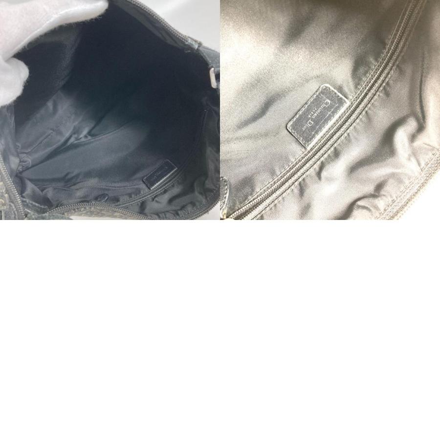 Dior ディオール トロッター ロゴ カバン 斜め掛け ショルダーバッグ ブラック レディース【中古】 |  | 09