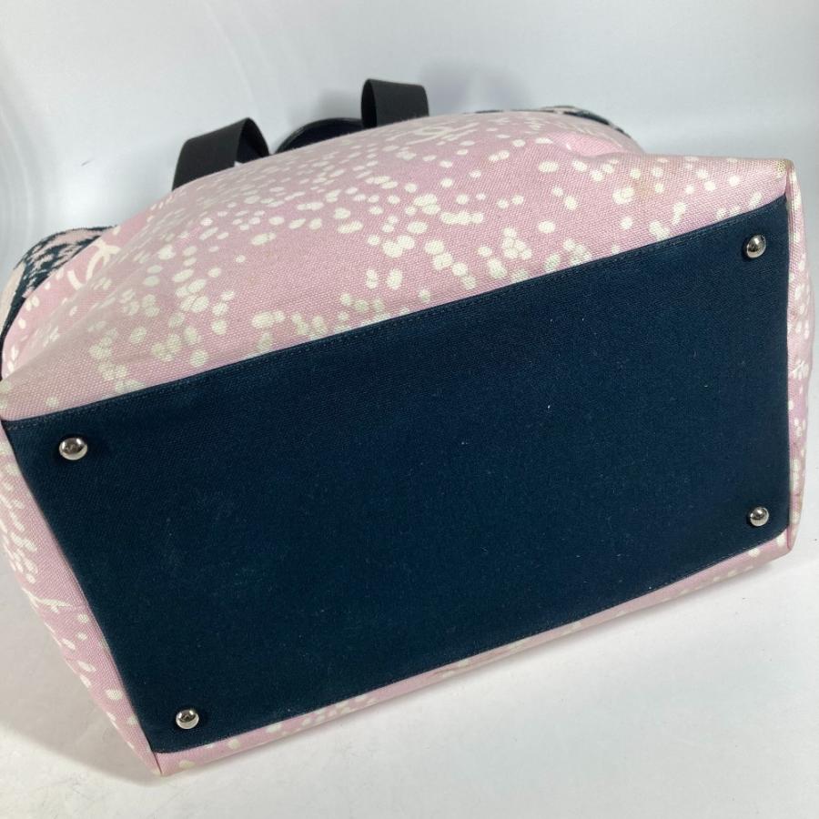 CHANEL シャネル CC ココマーク トートバッグ カバン 肩掛け ハイサマー パイル ラージ ショルダーバッグ ピンク レディース【中古】 | CHANEL | 06
