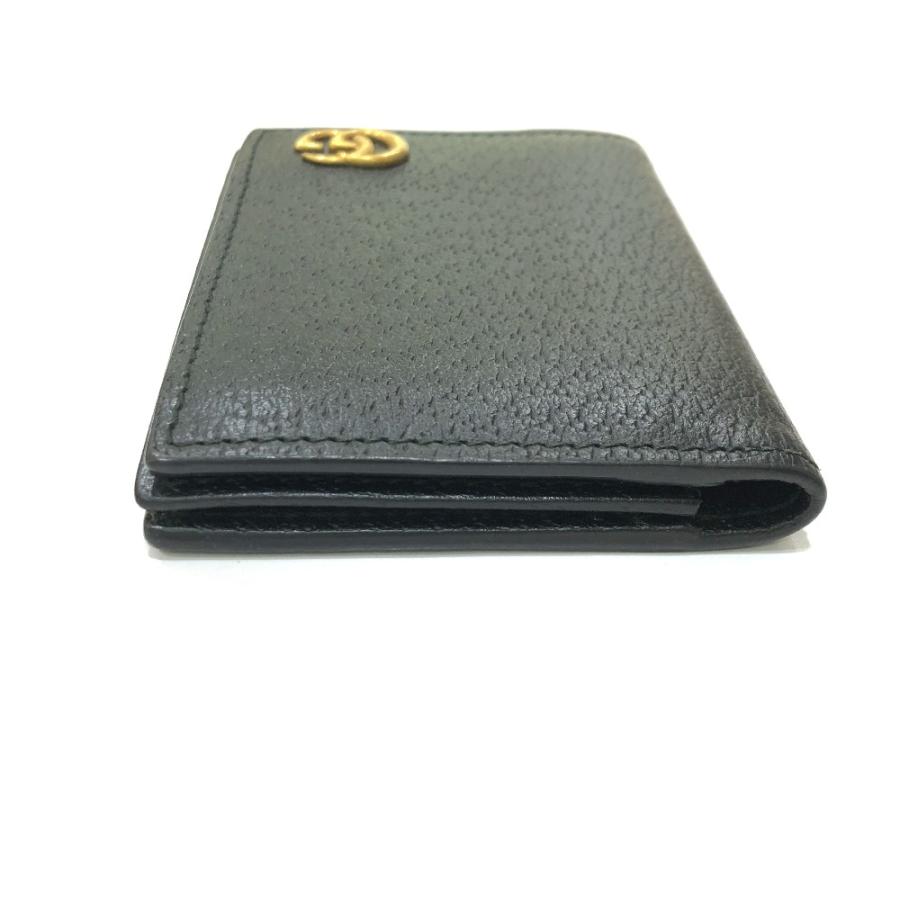 GUCCI グッチ 428737 GGマーモント ICケース 名刺入れ カードケース ブラック レディース【中古】 | GUCCI | 04