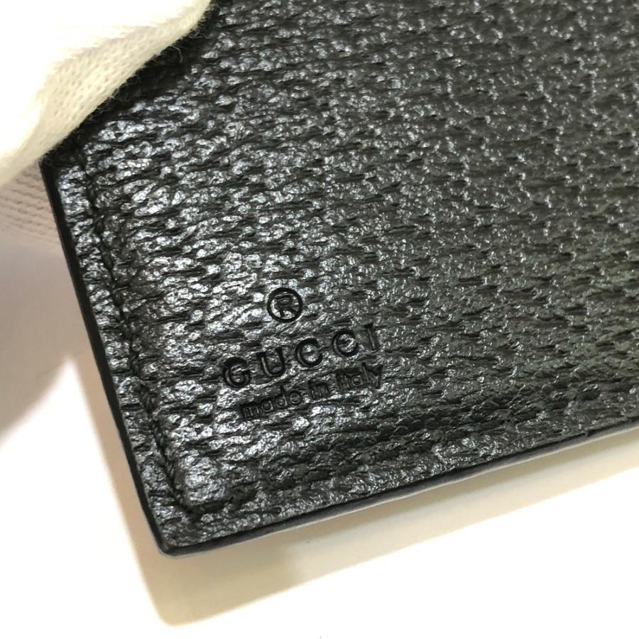 GUCCI グッチ 428737 GGマーモント ICケース 名刺入れ カードケース ブラック レディース【中古】 | GUCCI | 08