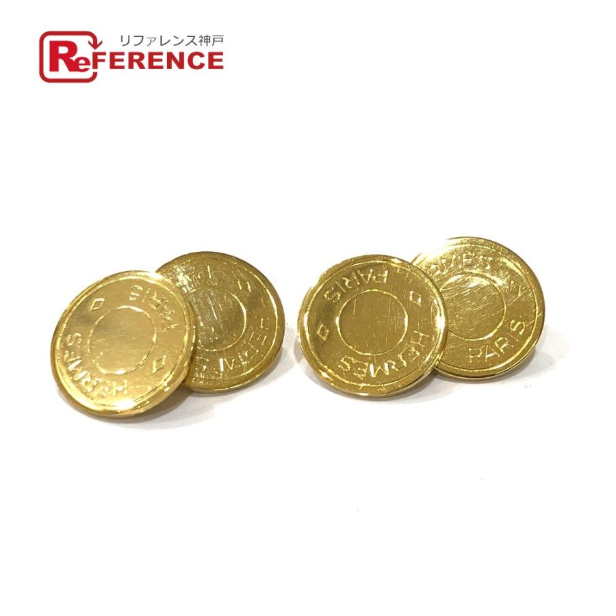 HERMES エルメス セリエモチーフ カフスボタン 　スーツボタン カフス ゴールド ユニセックス【中古】 | HERMES