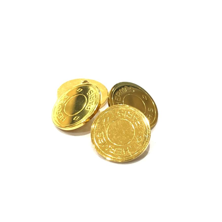 HERMES エルメス セリエモチーフ カフスボタン 　スーツボタン カフス ゴールド ユニセックス【中古】 | HERMES | 04