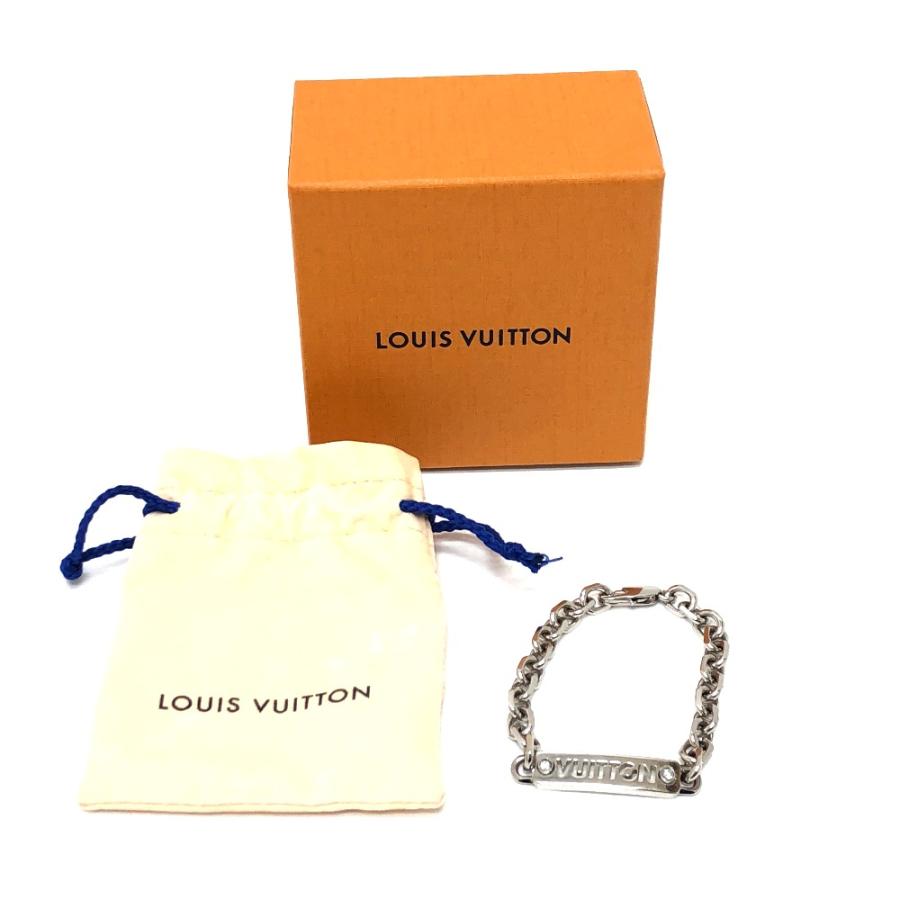 LOUIS VUITTON ルイヴィトン M0994M LV ID アクセサリー ID ブレスレット シルバー ユニセックス【中古】 | LOUIS VUITTON | 07