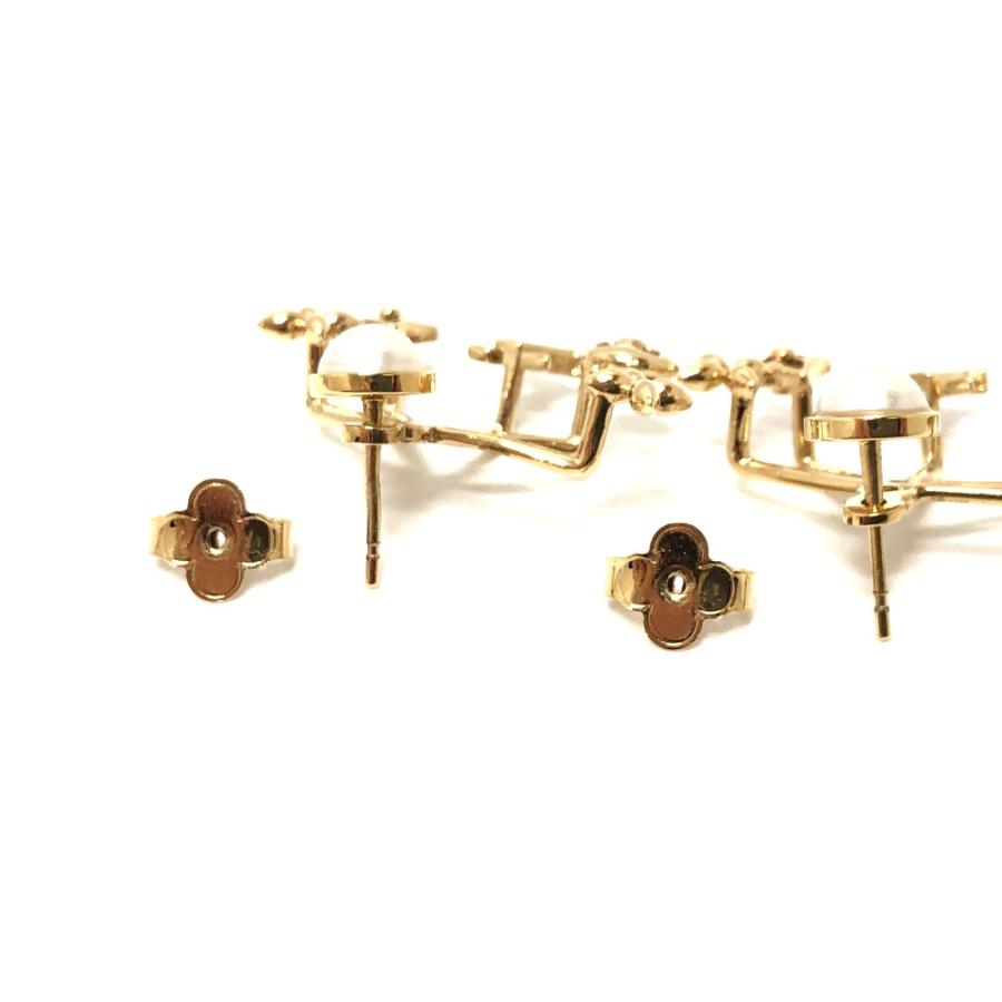 LOUIS VUITTON ルイヴィトン M00601 ピアス・クルーザー パール アクセサリー ピアス ゴールド メンズ【中古】 | LOUIS VUITTON | 06