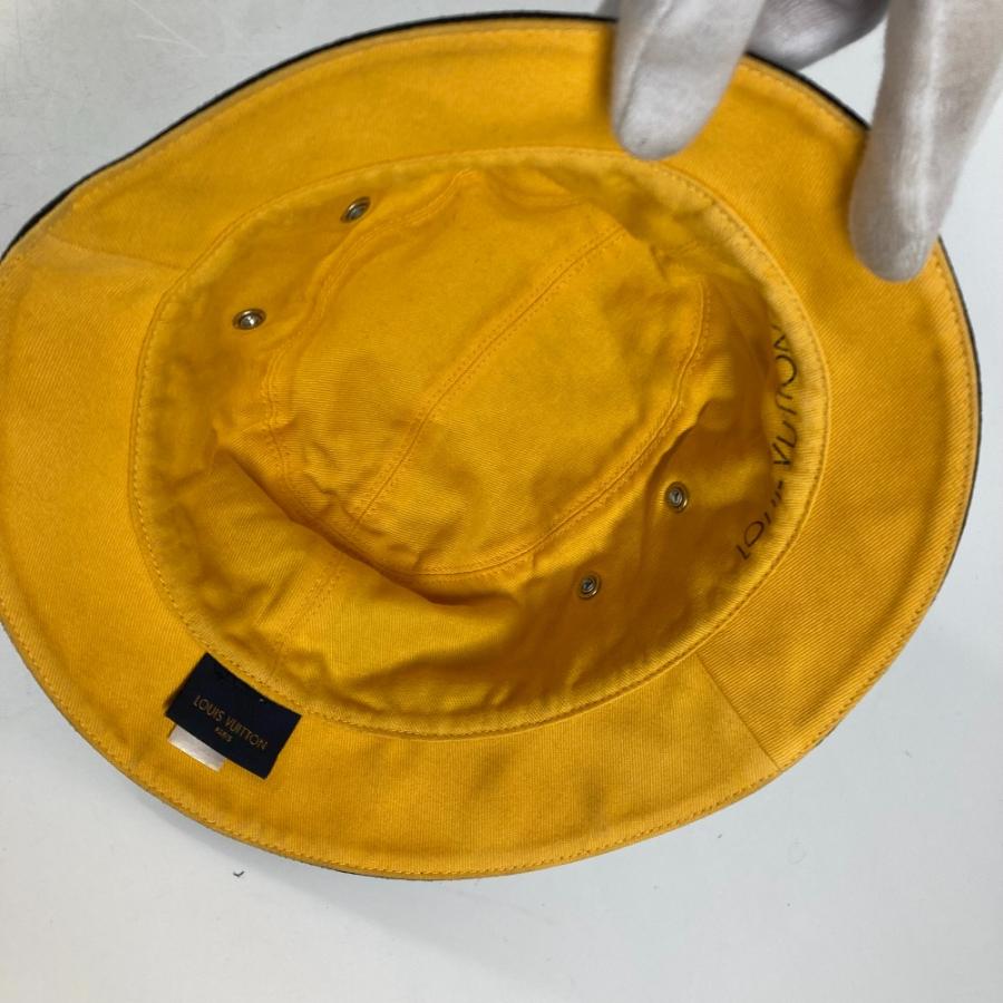 LOUIS VUITTON ルイヴィトン M76209 シャポー・モノグラムデニム ハット帽 帽子 バケットハット ボブハット ハット ブラック メンズ【中古】 | LOUIS VUITTON | 05