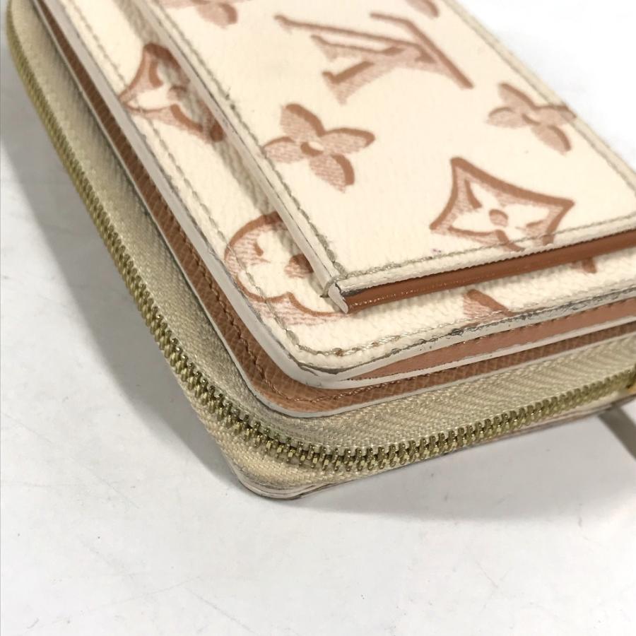 LOUIS VUITTON ルイヴィトン M81527 ポルトフォイユルー モノグラム コンパクトウォレット 2つ折り財布 ホワイト【中古】 | LOUIS VUITTON | 04