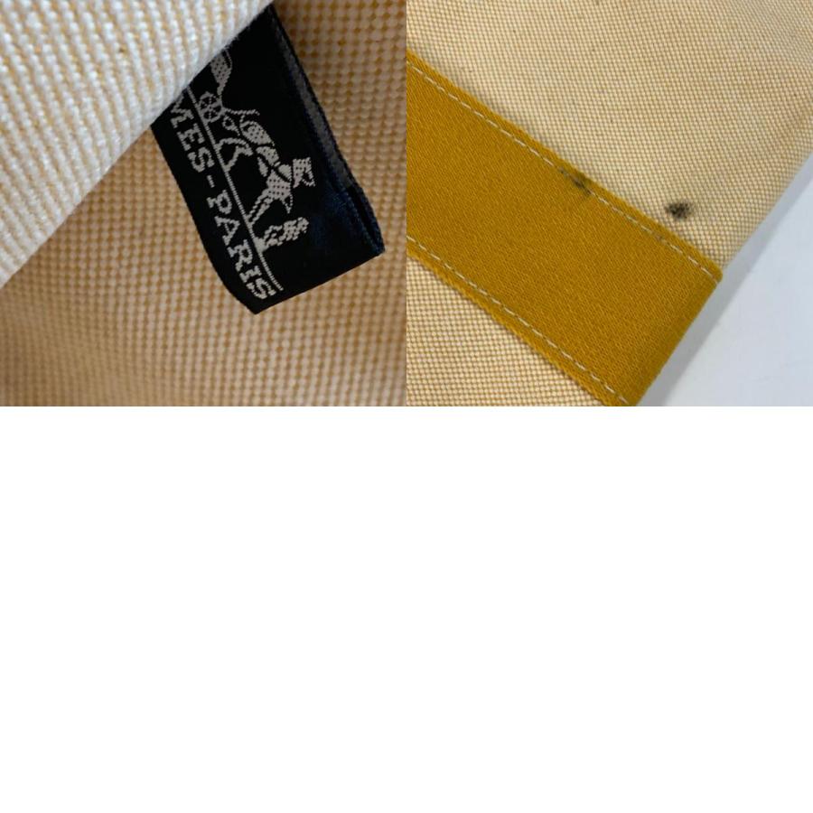 HERMES エルメス ボラボラGM カバン トートバッグ 肩掛け ショルダーバッグ イエロー レディース【中古】 | HERMES | 09
