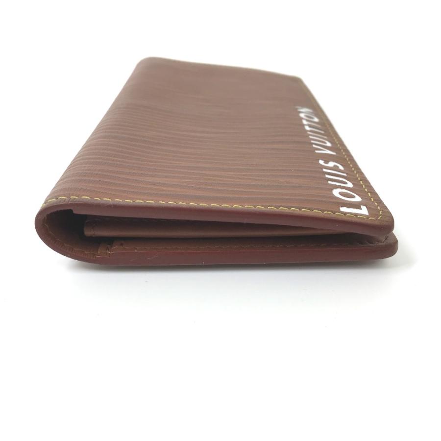 LOUIS VUITTON ルイヴィトン M82631 ポルトフォイユ・ブラザ NM ロングウォレット 2つ折り エピ 長財布 ブラウン メンズ【中古】 | LOUIS VUITTON | 03