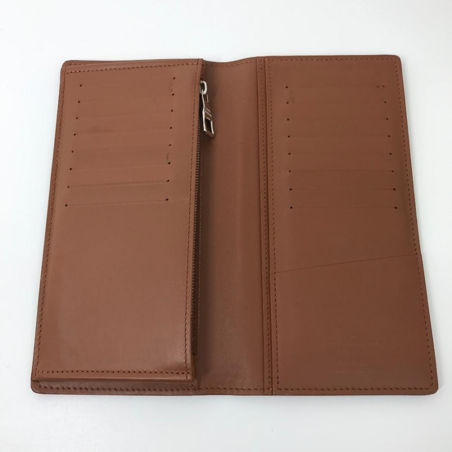 LOUIS VUITTON ルイヴィトン M82631 ポルトフォイユ・ブラザ NM ロングウォレット 2つ折り エピ 長財布 ブラウン メンズ【中古】 | LOUIS VUITTON | 07