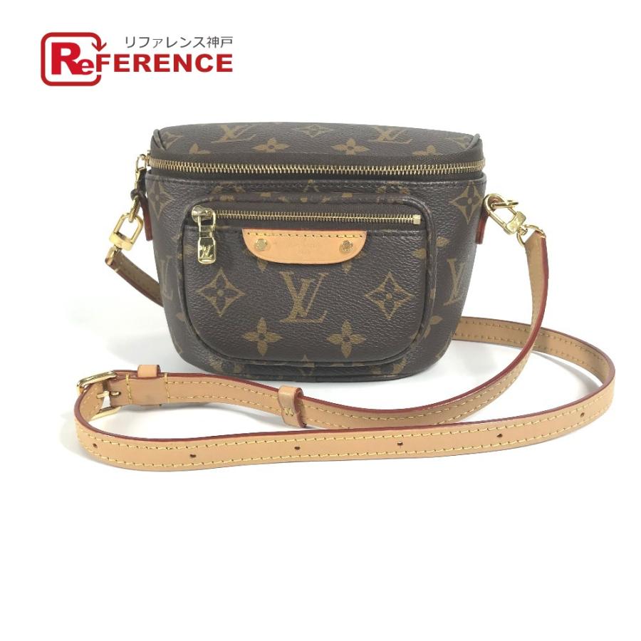 美品 LOUIS VUITTON ルイヴィトン M82335 ミニ バムバッグ ショルダーバッグ カバン 斜め掛け モノグラム ボディバッグ【中古】 | LOUIS VUITTON