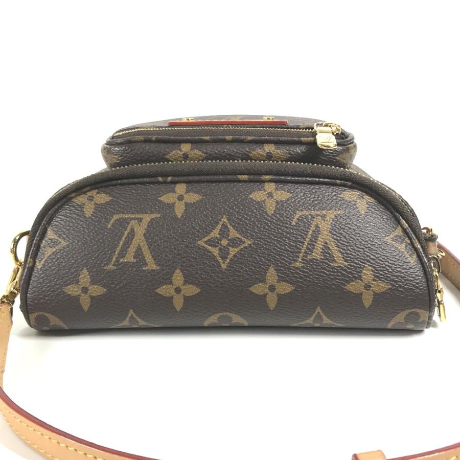 美品 LOUIS VUITTON ルイヴィトン M82335 ミニ バムバッグ ショルダーバッグ カバン 斜め掛け モノグラム ボディバッグ【中古】 | LOUIS VUITTON | 05