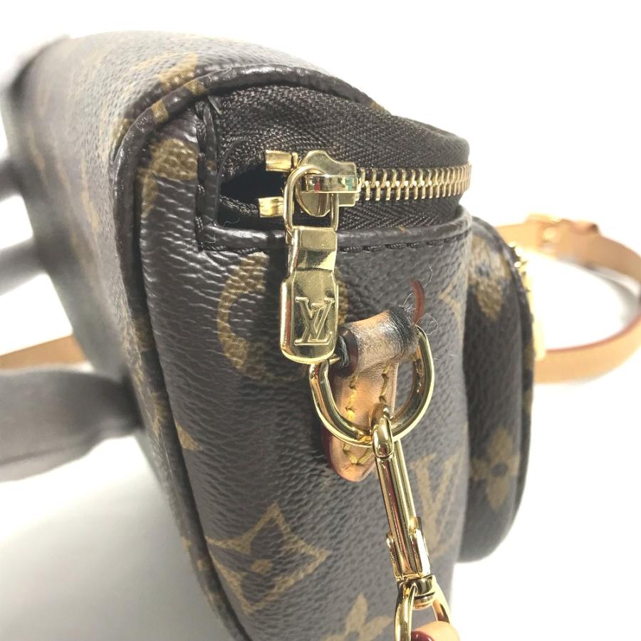 美品 LOUIS VUITTON ルイヴィトン M82335 ミニ バムバッグ ショルダーバッグ カバン 斜め掛け モノグラム ボディバッグ【中古】 | LOUIS VUITTON | 07