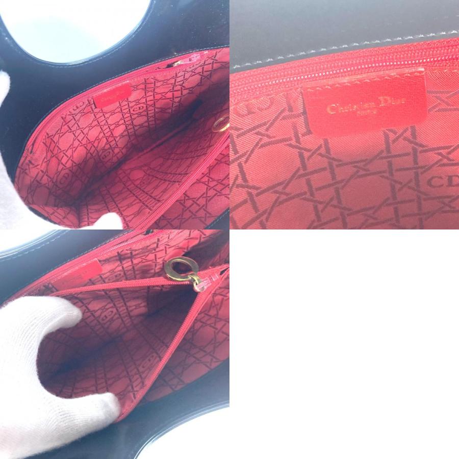 Dior ディオール カナージュ キルティング カバン ヴィンテージ ハンドバッグ ブラック メンズ【中古】 |  | 09