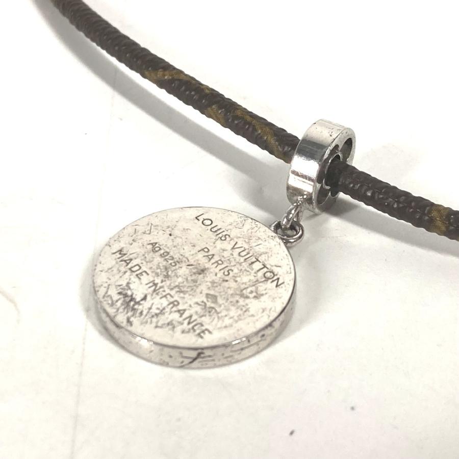 LOUIS VUITTON ルイヴィトン M65436 パンダンティフ フルール アクセサリー チョーカー モノグラム ネックレス ブラウン【中古】 | LOUIS VUITTON | 07
