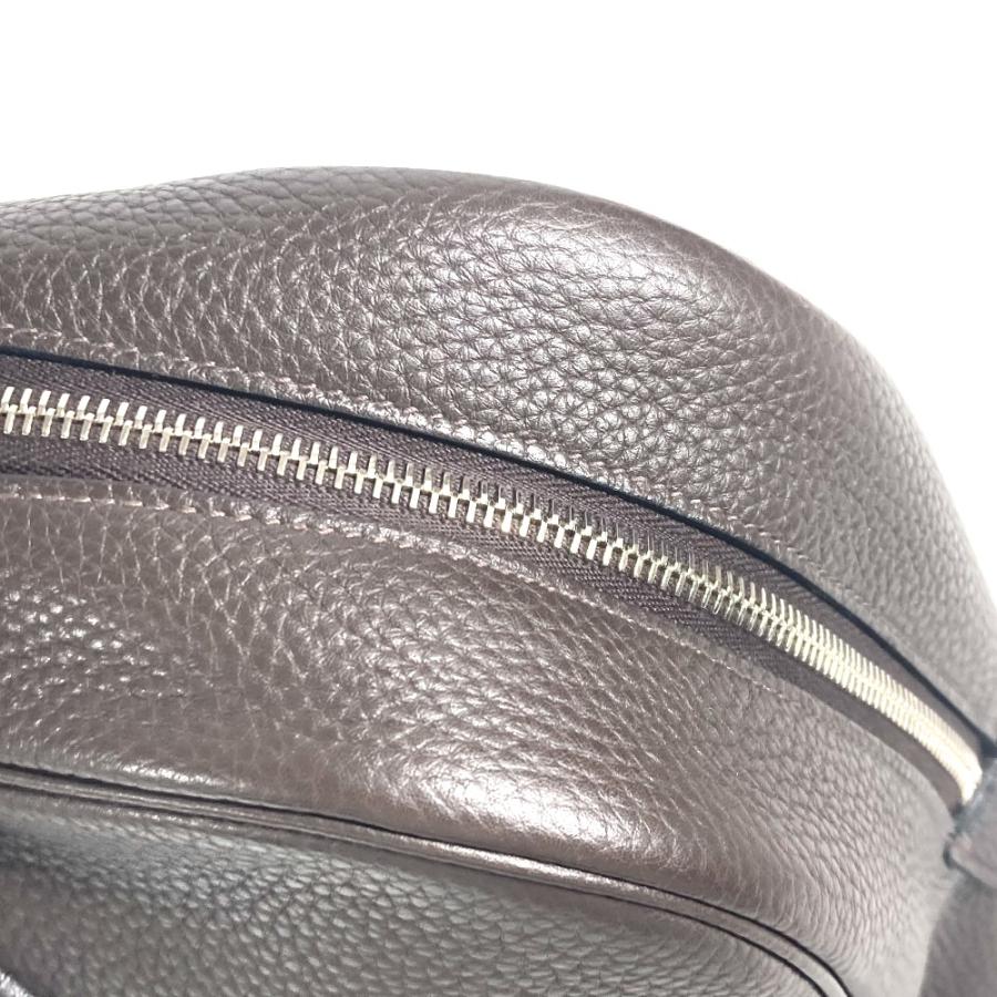 美品 HERMES エルメス ヴィクトリア2 書類バッグ ブリーフケース トートバッグ  カバン ハンドバッグ ビジネスバッグ ブラウン【中古】 | HERMES | 06