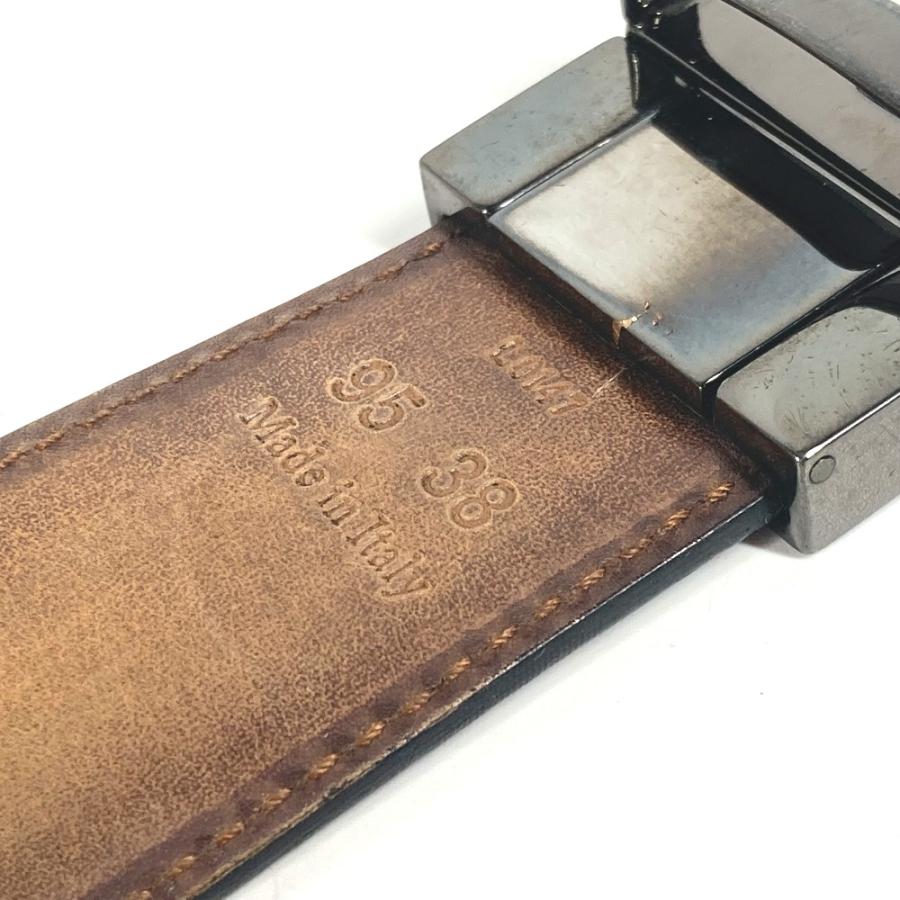 Berluti ベルルッティ カリグラフィ ロゴ アクセサリー リバーシブル ベルト ベージュ メンズ【中古】 |  | 06