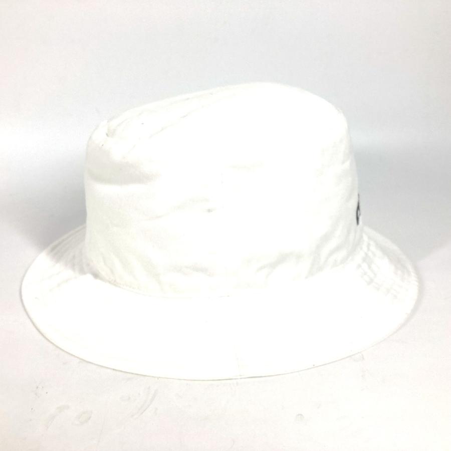 CELINE セリーヌ 2AUO4968P ロゴ ハット帽 帽子 バケットハット ボブハット バイカラー ハット ホワイト ユニセックス【中古】 | CELINE | 03