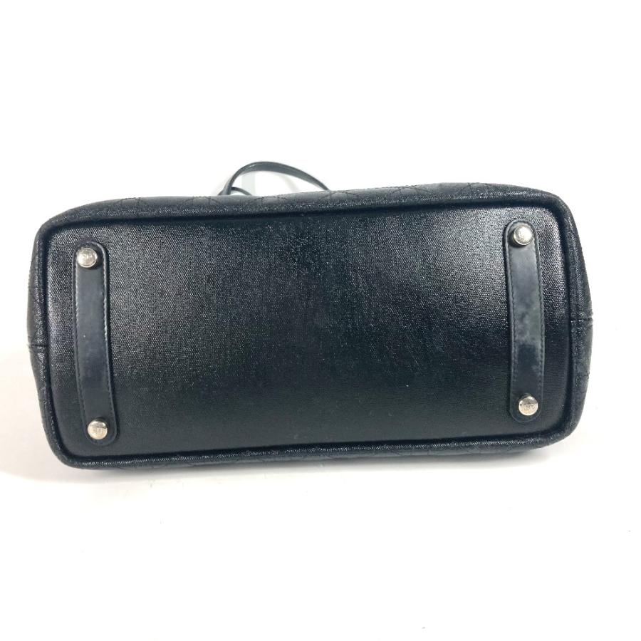 Dior ディオール パナレア ショルダーバッグ 肩掛け カバン カナージュ キルティング トートバッグ ブラック レディース【中古】 |  | 05