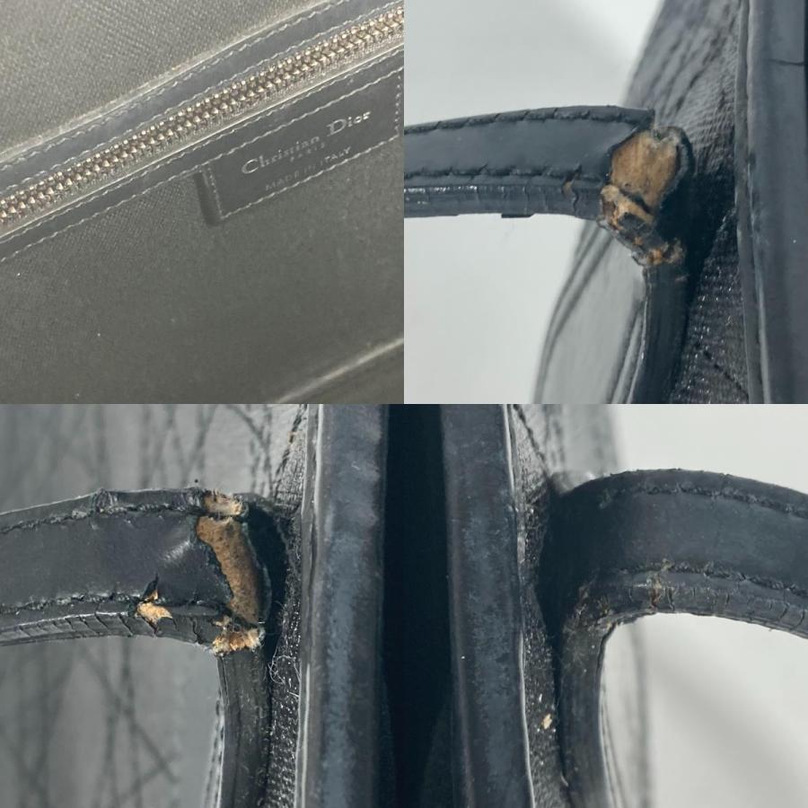 Dior ディオール パナレア ショルダーバッグ 肩掛け カバン カナージュ キルティング トートバッグ ブラック レディース【中古】 |  | 08