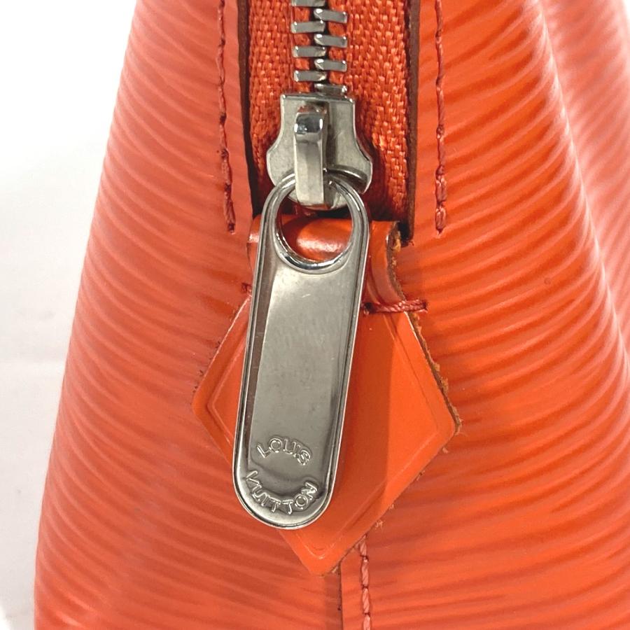 LOUIS VUITTON ルイヴィトン M40642 ポシェット コスメティック PM メイクポーチ マルチポーチ エピ 化粧ポーチ ピモン オレンジ【中古】 | LOUIS VUITTON | 04