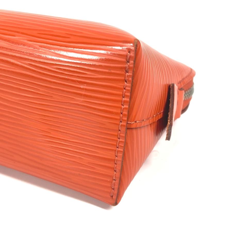 LOUIS VUITTON ルイヴィトン M40642 ポシェット コスメティック PM メイクポーチ マルチポーチ エピ 化粧ポーチ ピモン オレンジ【中古】 | LOUIS VUITTON | 06
