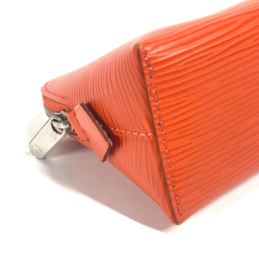 LOUIS VUITTON ルイヴィトン M40642 ポシェット コスメティック PM メイクポーチ マルチポーチ エピ 化粧ポーチ ピモン オレンジ【中古】 | LOUIS VUITTON | 07
