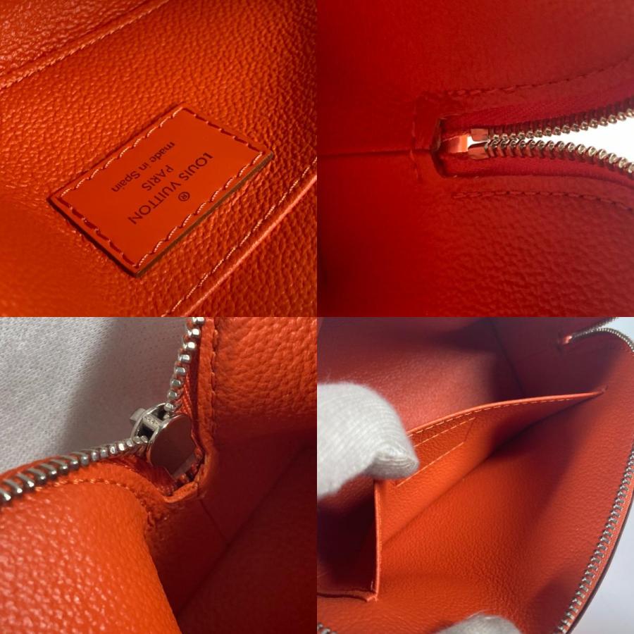 LOUIS VUITTON ルイヴィトン M40642 ポシェット コスメティック PM メイクポーチ マルチポーチ エピ 化粧ポーチ ピモン オレンジ【中古】 | LOUIS VUITTON | 09