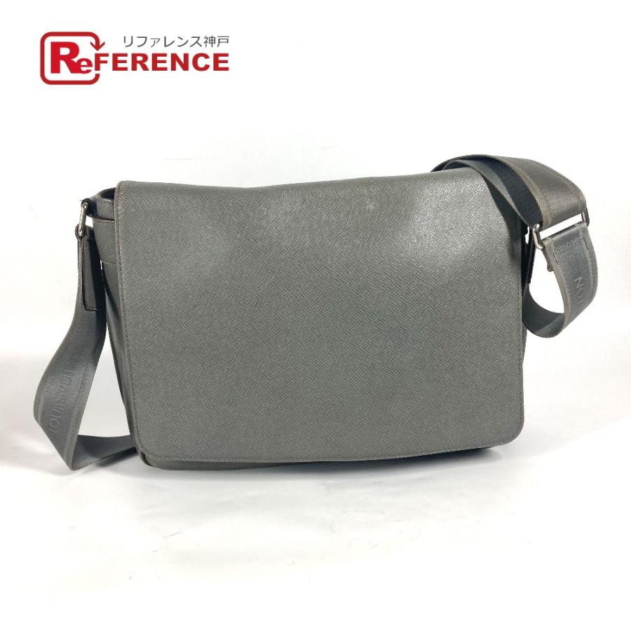 LOUIS VUITTON ルイヴィトン M32623 ロマンMM カバン 斜め掛け フラップ メッセンジャーバッグ タイガ ショルダーバッグ グラシエ【中古】 | LOUIS VUITTON