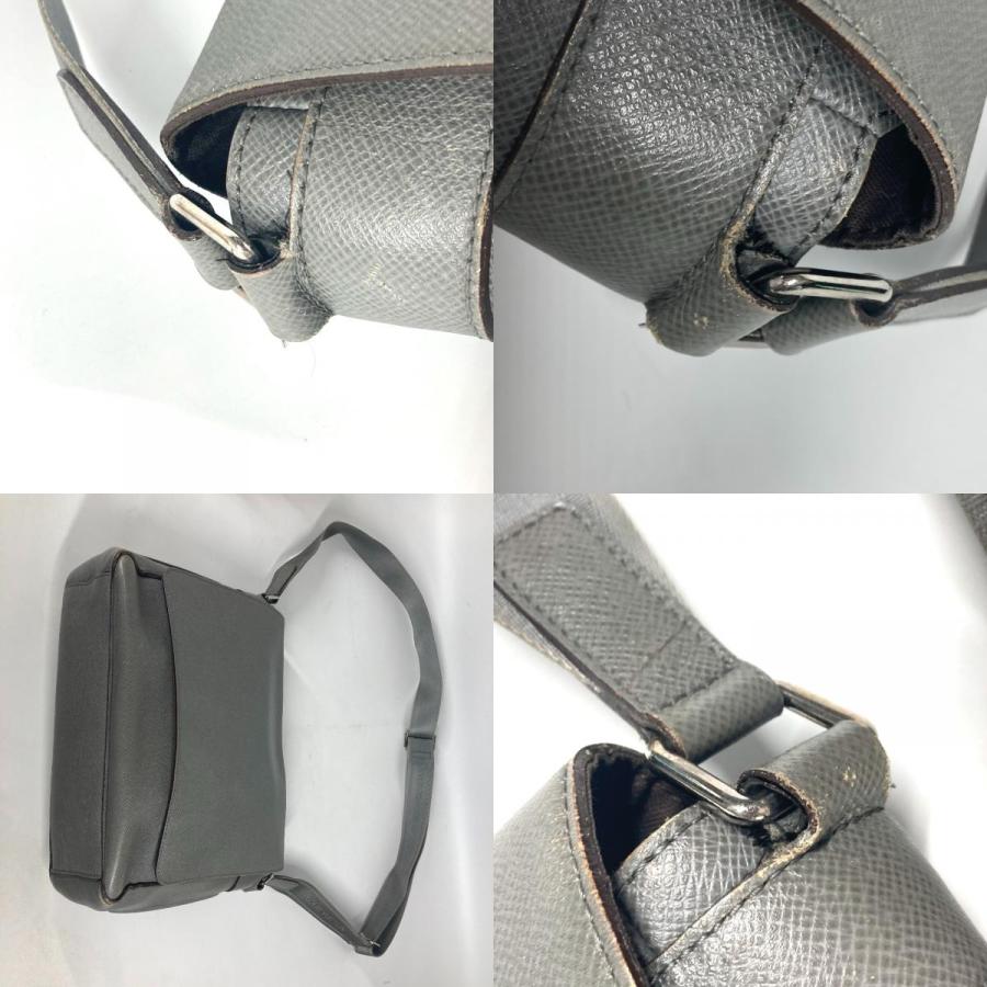 LOUIS VUITTON ルイヴィトン M32623 ロマンMM カバン 斜め掛け フラップ メッセンジャーバッグ タイガ ショルダーバッグ グラシエ【中古】 | LOUIS VUITTON | 07