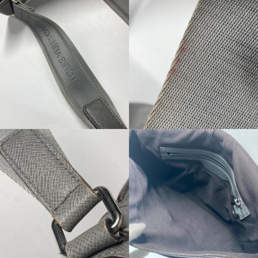 LOUIS VUITTON ルイヴィトン M32623 ロマンMM カバン 斜め掛け フラップ メッセンジャーバッグ タイガ ショルダーバッグ グラシエ【中古】 | LOUIS VUITTON | 08