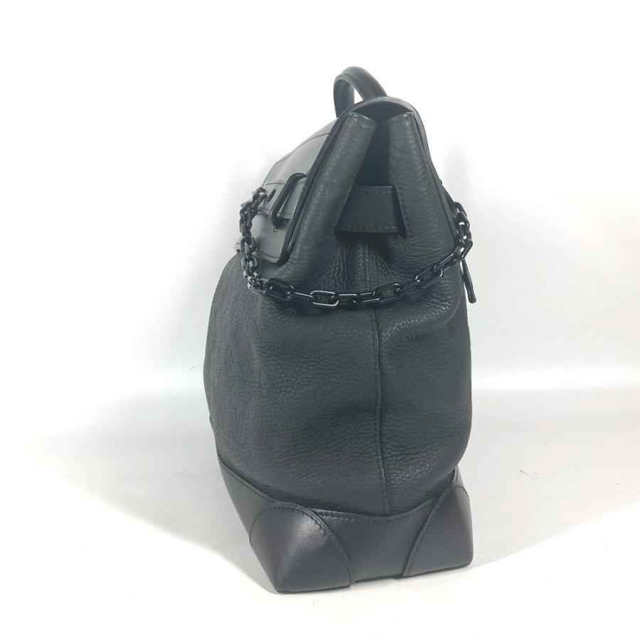 ルイヴィトン LOUIS VUITTON スティーマーPM M55701 モノグラム カバン 斜め掛け トートバッグ ハンドバッグ ショルダーバッグ トリヨンレザー ノワール ブラック LOUIS VUITTON（ルイ・ヴィトン） M55701 スティーマーPM カバン 斜め