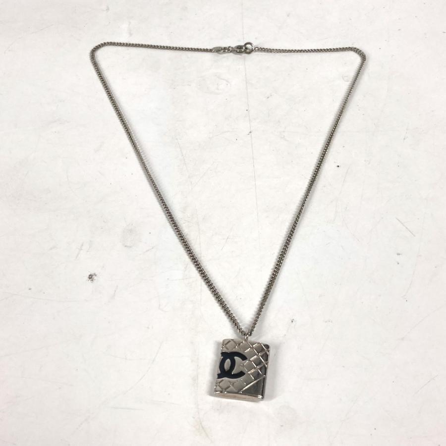 CHANEL シャネル カンボンライン アクセサリー チェーン ヴィンテージシャネル Vintage Chanel 05A ネックレス シルバー 【中古】 | CHANEL | 01
