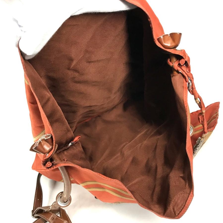 HERMES エルメス シルキーシティPM カバン ポーチ付き ショルダーバッグ オレンジ レディース【中古】 | HERMES | 05