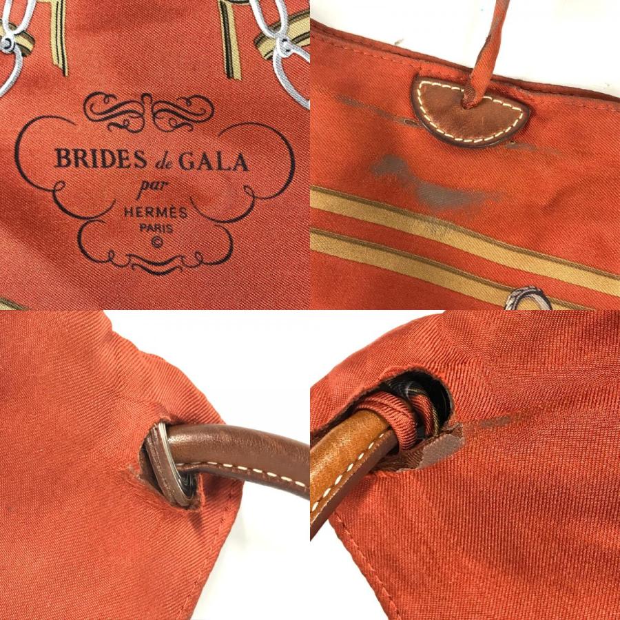 HERMES エルメス シルキーシティPM カバン ポーチ付き ショルダーバッグ オレンジ レディース【中古】 | HERMES | 07